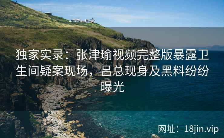 独家实录：张津瑜视频完整版暴露卫生间疑案现场，吕总现身及黑料纷纷曝光